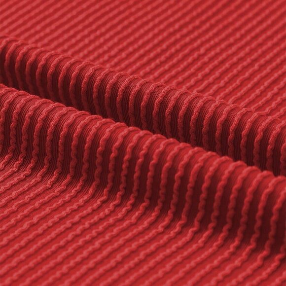 Redwood Casual Women's Twisted Threaded Short-Sleeved T-Shirt - Picture 6 of 6